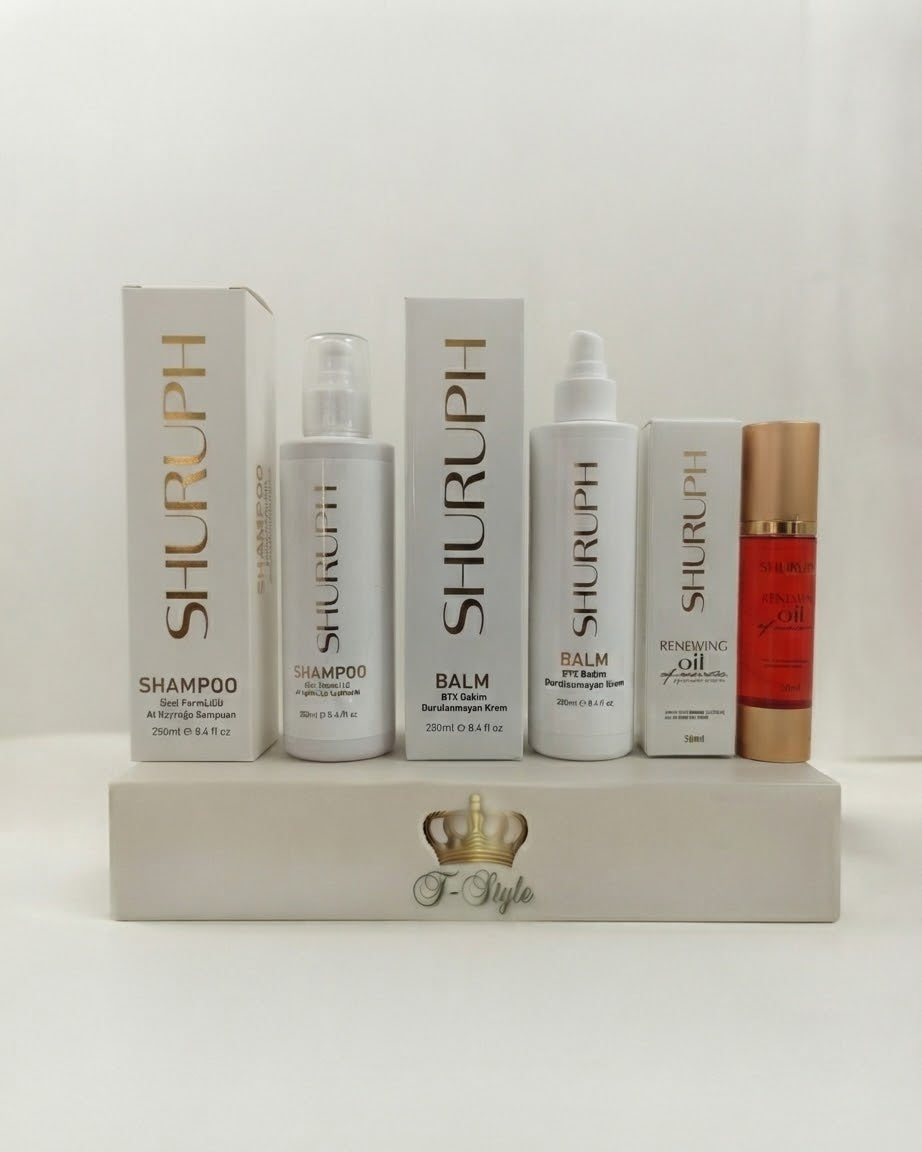 SHURUPH Premium-Pflegeset im 3er-Set