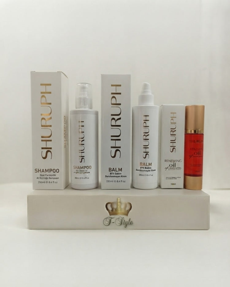 SHURUPH Premium-Pflegeset im 3er-Set