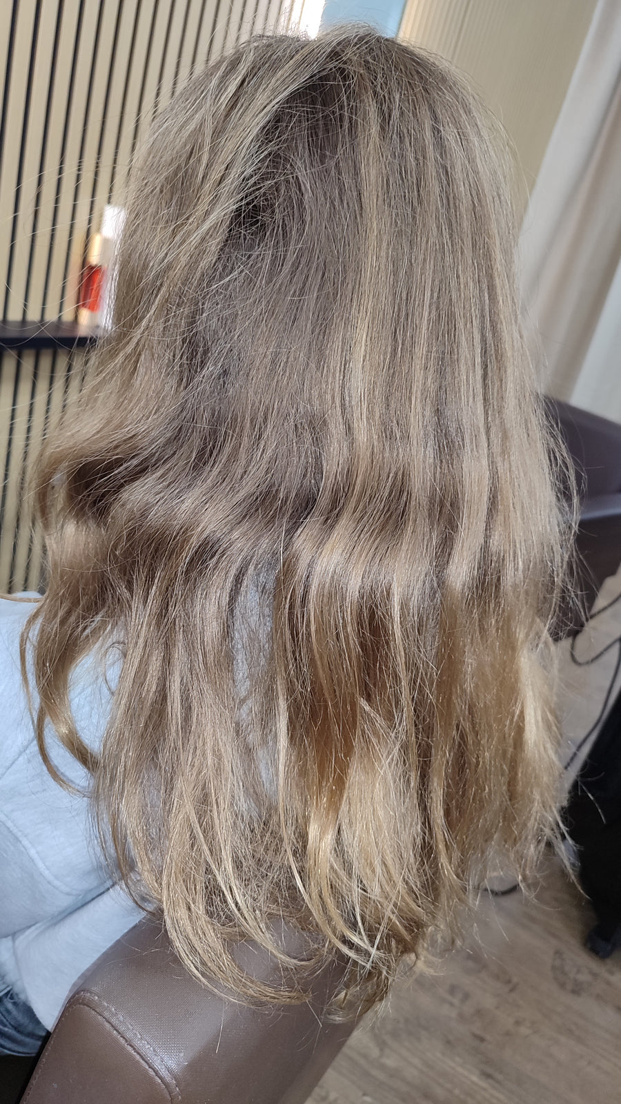 Haar vor der Behandlung